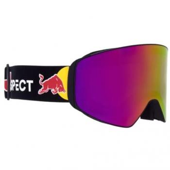Red Bull SPECT Eyewear Jam Black Goggle red