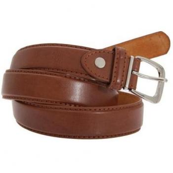 Ceinture mensuel en cuir vrai à un pouce, liaison soudée