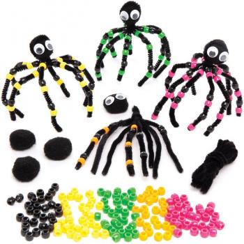 Halloween Spider Bead Decoration Kits