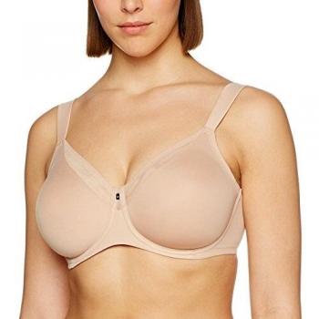 Triumph True Shape Sensation High Apex Bra - Beige Polyamide - Size 40D
