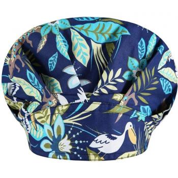 Bouffant Scrub Cap with Cartoon Print