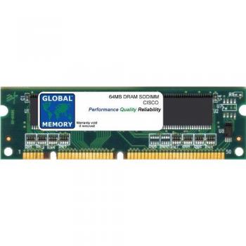 64MB DRAM SODIMM Memory Upgrade Module for Cisco MC3810-V3 Router