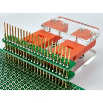 Testeur LCD sans fil pour PCB avec pince et gabarit de montage 2,54