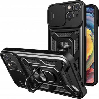 Hybrid Armor Shield per Realme 10 Pro+ – Cover Smartphone, Nero