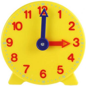 Yellow Learn & Wake Puzzle Clock