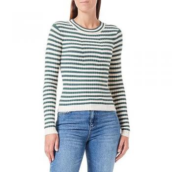 Pieces Rundhalspullover »PCCRISTA LS O-NECK KNIT NOOS BC«