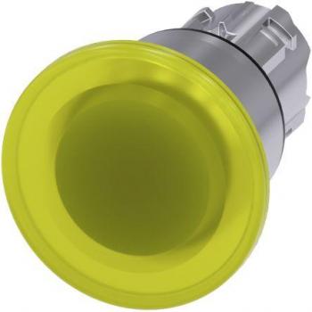 Siemens Frontelement für Not-Aus Ř22mm, gelber Schalter und Taster – Modell 3SU1051-1BA30-0AA0