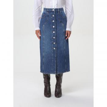 Isabel Marant Étoile Classic Blue Denim Skirt for Women - Size M