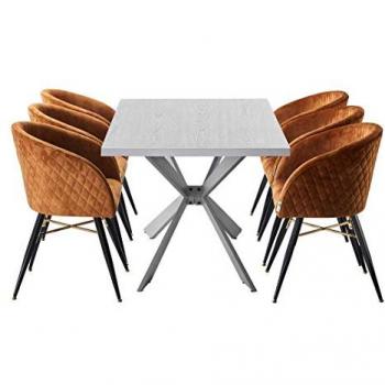 Duke LUX Vittorio 6-Piece Dining Ensemble