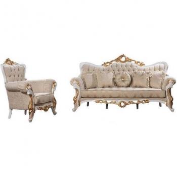 Elegante Sofagarnitur 3+1 Sitzer Design Polster