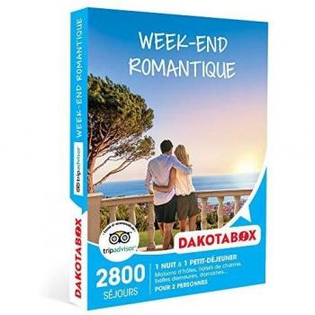 Coffret Cadeau Week-end romantique