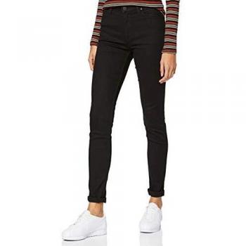 Lee Damen Slim Fit Jeans Scarlett Schwarz 25_31