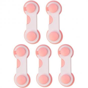 5 Pcs Baby Drawer Safety Locks