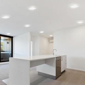 Illuminazione Sala Lavoro Set di 8 LED ALU Bianco