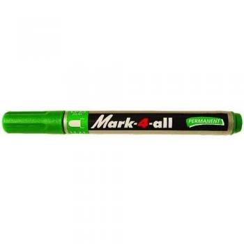 Mark 4 all - marcatore permanente colore verde tipo punta tonda