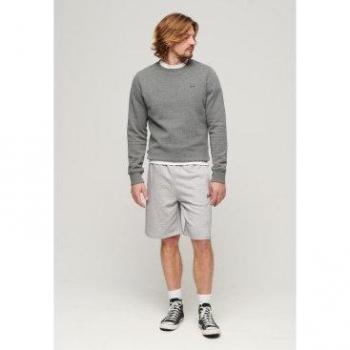 Pantalón Corto Deportivo Hombre Superdry Essential Logo Ub Gris