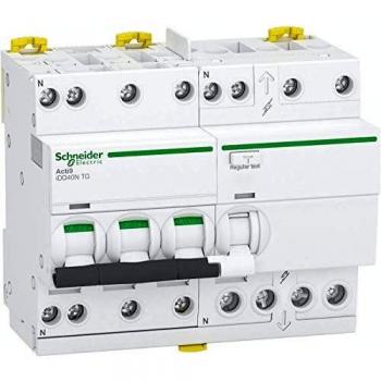 Schneider Acti9 32A interruptor diferencial 3P+N 30mA