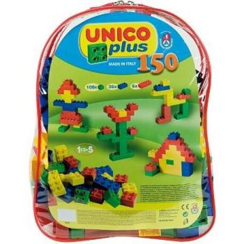 Zaino Costruzione Unico Base-Zaino Medio con 150 pezzi