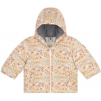 White & Multi Padded Coat – 36 Months, 95cm – Petit Bateau A0B3Y