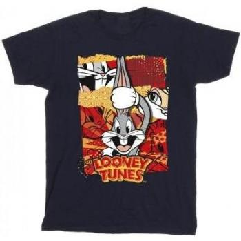 Li-cense Looney Tunes Jongens Bugs Konijn Strip Nieuwjaar T-shirt
