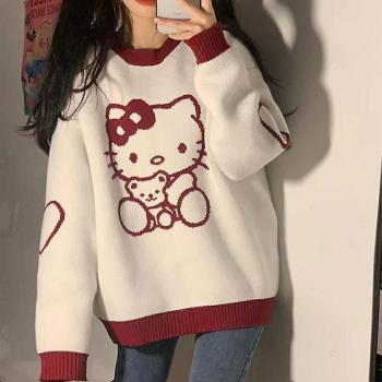 Suéter con Capucha Hello Kitty Otoño