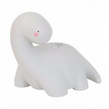 A Little Lovely Company Brontosaurus Nachtlampje 21 cm PVC Wit