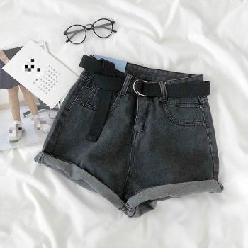 Shorts décontractés en denim pour femmes, style coréen, 1B754