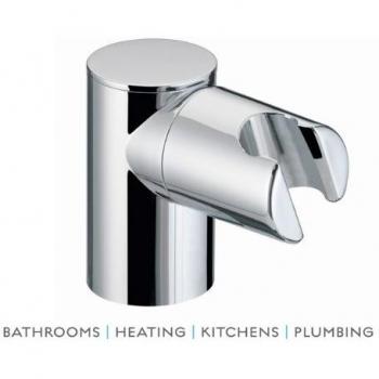 Bristan Round Chrome Plated Shower Wall Bracket WB101 C
