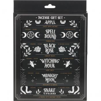 Midnight Ritual Incense Sticks Set of 6 - Black
