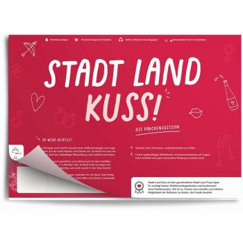 BrainBox Spiel Simon & Jan - Stadt Land Kuss