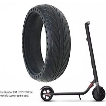 8 Inch Free Inflatable Solid Honeycomb Tire for Xiaomi Ninebot ES1 ES2
