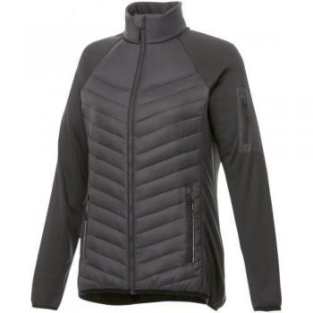 Elevate Ladies Banff Hybrid Insulated Jacket M Grey