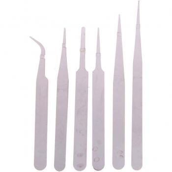 Ensemble de Pinces Multitâches 6 p. – Acier Inoxydable, Coudre Antistatique