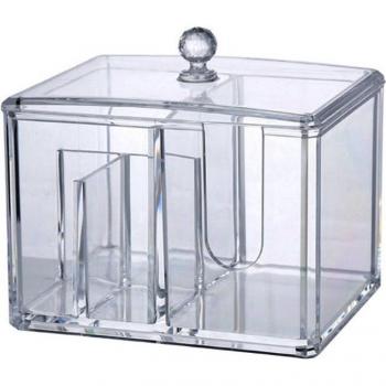Acrylic Makeup Cotton Pad Holder