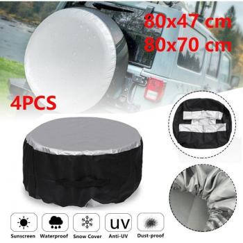 4PCS Universal SUV Tire Cover Set