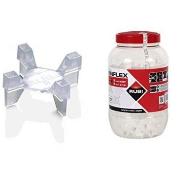 Croisillons TwinFlex 2-5 mm. (Boîte de 250) RUBI - 2 x 5 mm - acier galvanisé 250 pièces