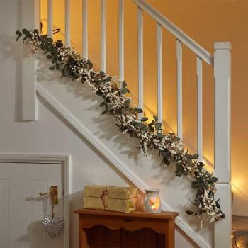 180 cm Evergreen Berry Holiday String
