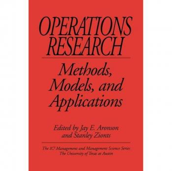 Vitalsource Technologies, Inc. Operations Research: Methods, Models, And...