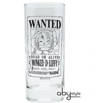Verre One Piece Luffy Wanted ABYstyle Double