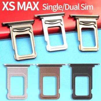 Bandeja de SIM para iPhone XS MAX - 100 piezas - Simple/Dual