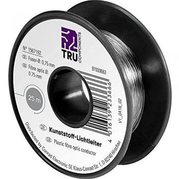 Câble Fibre Optique LWL 1 Fibre 25m Tru Components
