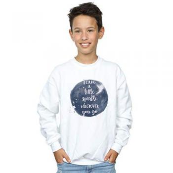 A Little Sparkle Disney Boys' Hoodie (White)