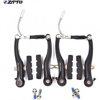 Jeu d'étriers de frein ZTTO pour VTT, BMX Cruiser, freins à tirage linéaire avec plaquettes