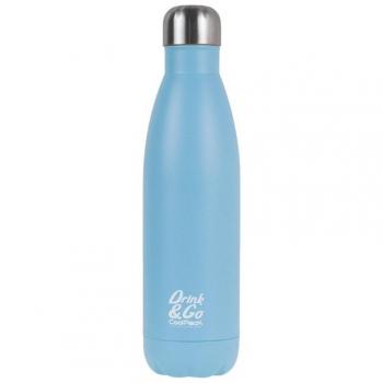 Botella aislante CoolPack azul pastel 500 ml