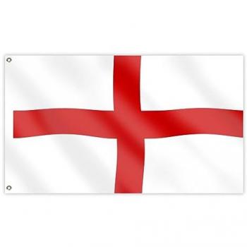 England Heritage Sports Flag – 5 ft by 3 ft St George’s Cross