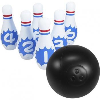 Boliche Hinchable con Bola y Seis Pinos DAM