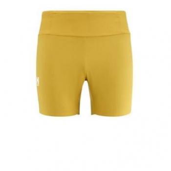 Shorts da Trail Running Millet Intense Dual Gialli