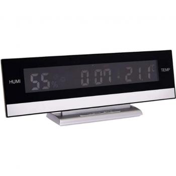 LED Climate Control Clock Panel – Indoor 25 cm