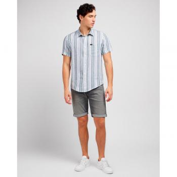 Lee Short Washed Pantalones Cortos Grises para Hombre