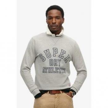 Sudadera estampada gris Superdry para hombre (L)